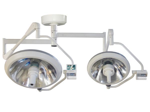 ZF700/500整体反射手术无影灯（多棱镜）中置摄像手术无影灯（带辅助屏）